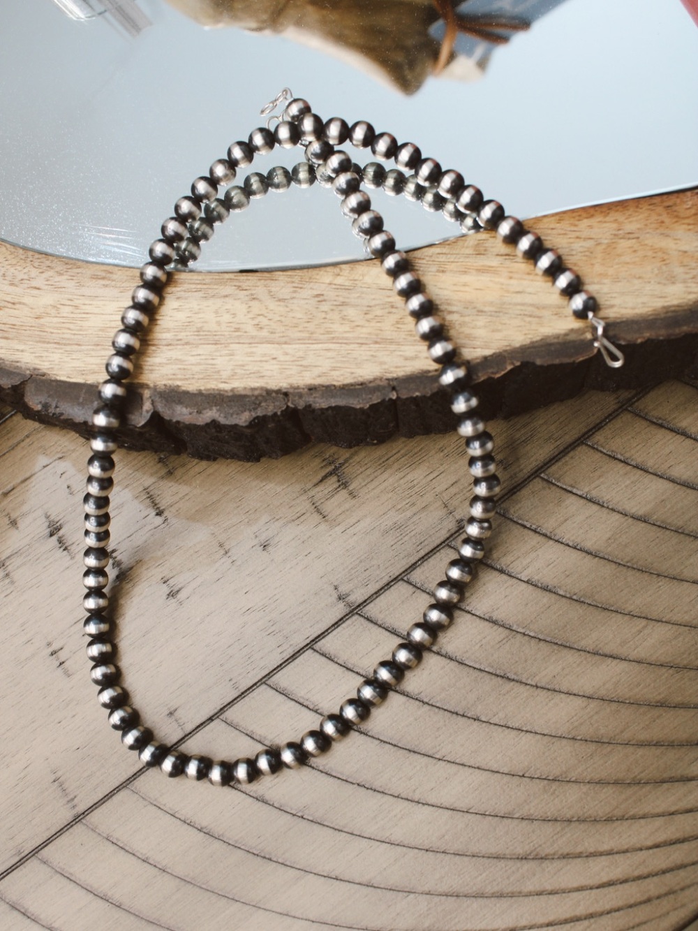 sterling silver navajo pearls